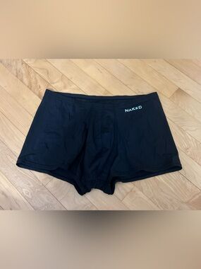 Naked Mens Trunks Underwear Size Large Black